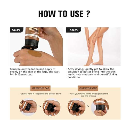 Waterproof Leg Makeup Concealer for Varicose Veins & Scars