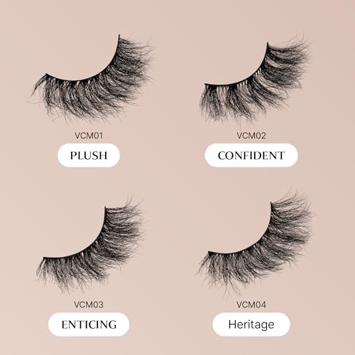 VLuxe Cashmere Mink Eyelashes - Soft Faux Mink Strip Lash