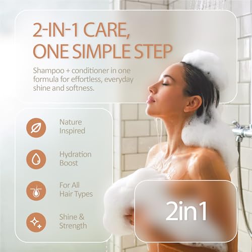 SILK 2-in-1 Shampoo & Conditioner for Dry Hair with Avocado Extract