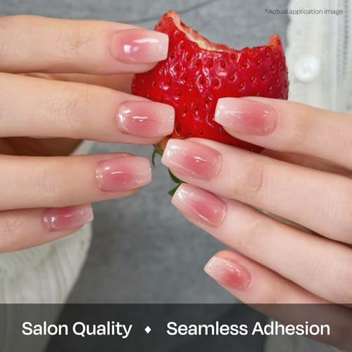 ohora Semi Cured Gel Nail Strips - N Berry Jelly