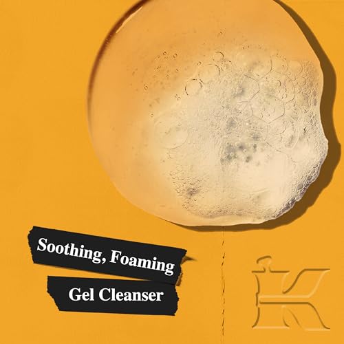 Kiehl's Calendula Deep Cleansing Face Wash, Balances Skin While Gently Removing Impurities, Soothing and Refreshing, Boosts Moisture Barrier for Soft-Feeling Skin, Paraben and Sulfate Free