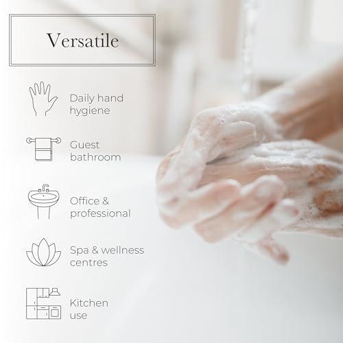 Pecksniff's Hand Wash - Liquid Hand Soap for Soft Skin, Natural, Revitalising, Hydrates and Moisturises, Handcrafted in England, Cruelty Free, Gift of Luxury 480ml/16.2 fl oz (Sandalwood & Vanilla)