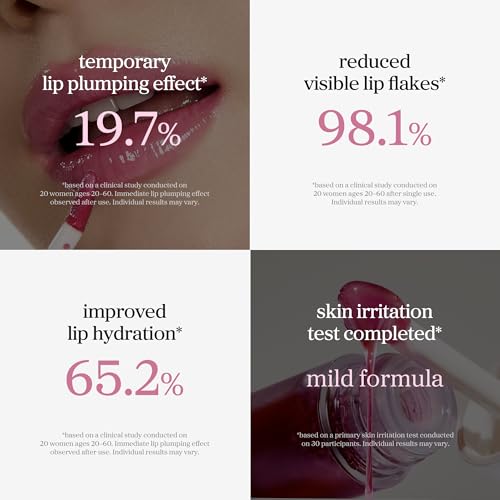 NOONI Lip Oil Applefig G07 Fig – pH Color-Changing Plumping Lip Gloss