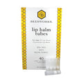 Lip Balm Containers, Round Tubes | Pack of 40 | Clear, 0.15oz Containers with Caps, Made in USA | For DIY Lip Stick, Homemade Lip Balms