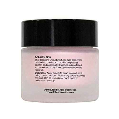 Jolie Rose Face Balm - Illuminating Skin Moisture Dewy Radiance Beauty Cream 2 oz