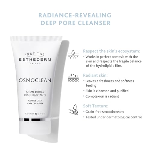 Institut Esthederm - Osmoclean - Gentle Deep Pore Cleanser - Facial cleanser - Reduce Pore Appearance - All Skin Types