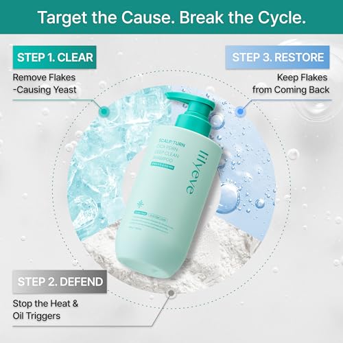 Lilyeve Cica PDRN Scalp Shampoo – Deep Clean, 16.23 fl oz