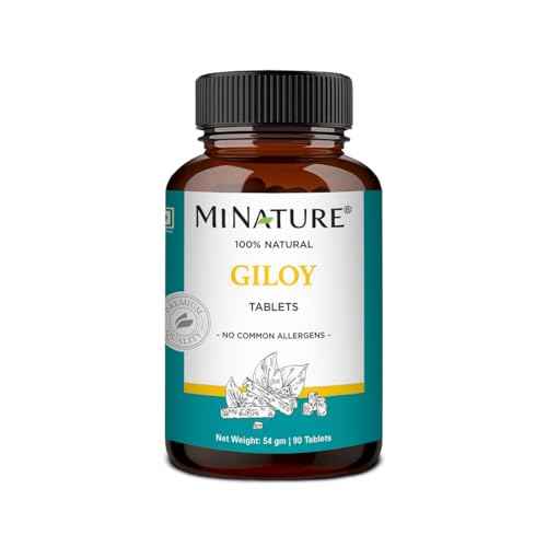 minature Giloy 90 Tablets | 1000 mg | 45 Days Supply | 100% Natural Giloy/Guduchi | Vegan | from India