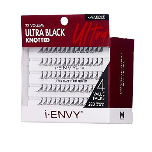 Kiss i•ENVY Ultra Black Lashes Medium - Natural Look