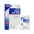 Dukal Oval Eye Cotton Pads 50 Count Sterile