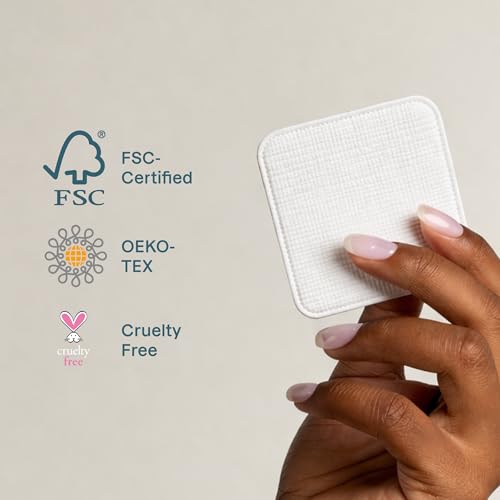 Cliganic Extra Large Face Pads 100 Count Dual-Sided