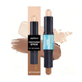 2-in-1 Contour & Highlighter Stick - Tan & Deep Champagne