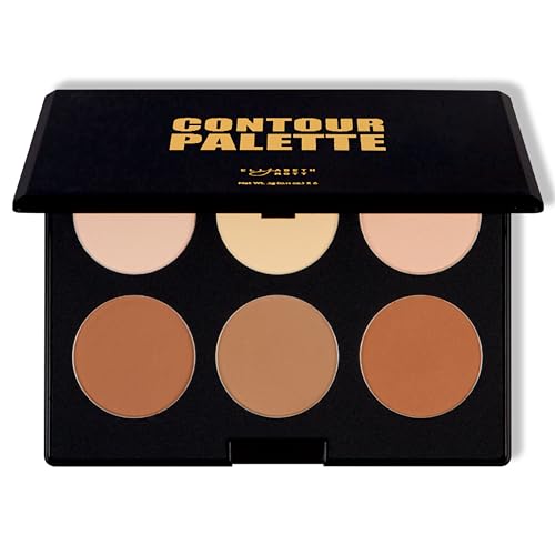 Elizabeth Mott Bronzer Contour Palette - 6 Blendable Shades