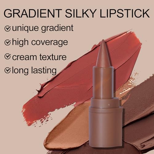 Erinde 2-in-1 Lip Liner & Lipstick Combo Set - 3 Matte Shades
