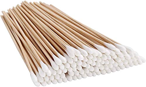 Gmark 6-Inch Wooden Cotton Swabs (200 Count)