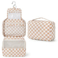 Narwey Small Hanging Travel Toiletry Bag for Women - Makeup Organizer
