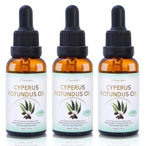 Cyperus Rotundus Hair Removal Oil - Natural Hair Growth Reducer & Skin Moisturizer