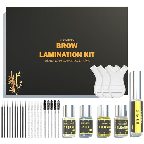 Eyebrow Lamination Kit | DIY Brow Lift & Shaping | Flomitta