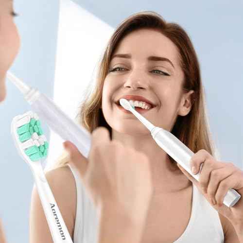 Aoremon Toothbrush Replacement Heads for Philips Sonicare Replacement Heads - Standard Toothbrush Head Compatible with Most Phillips Sonicare Click-on Electric Toothbrushes