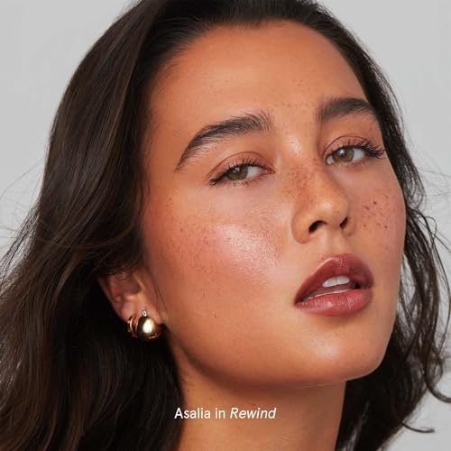 SOSHE Beauty - Ceramide Lip Silk Refill | Sheer Hydrating, Silky, Buildable Lipstick | Ceramides, Vitamin E, Shea Butter | Cruelty-Free, Certified Plastic Negative (Rewind - True Brown, REFILL)