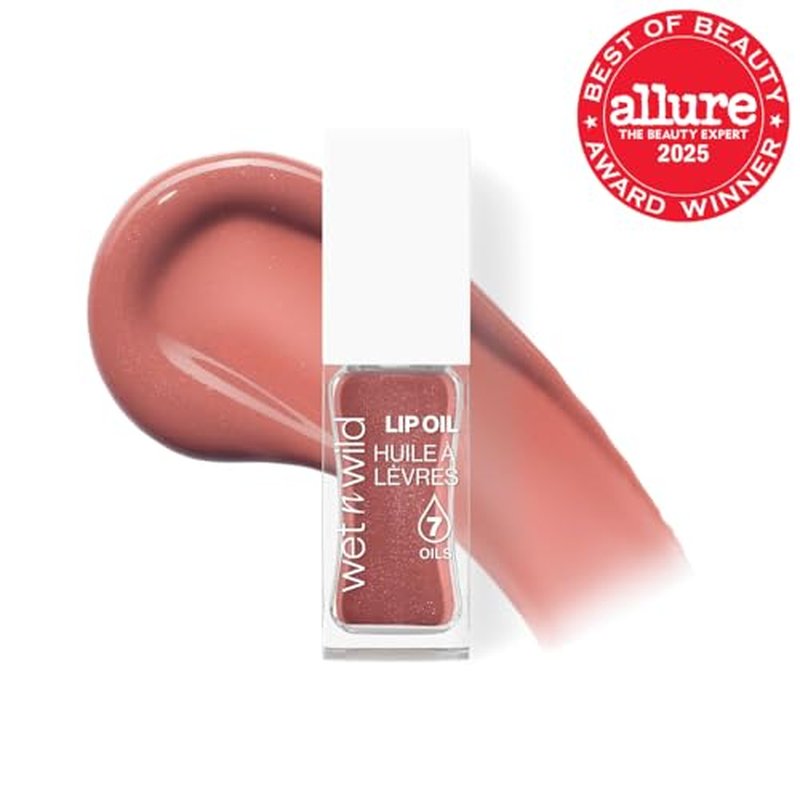wet n wild Cocoa Rose Lip Oil - Hydrating & Non-Sticky Formula