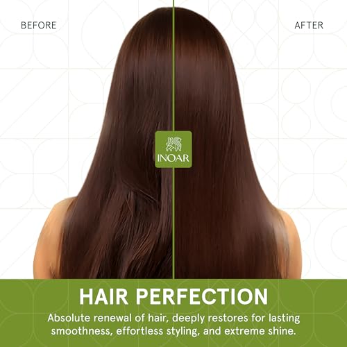 Inoar Cicatrifios Conditioner with RejuComplex3 for Intensive Repair, Frizz Reduction & Enhanced Softness, 33.8 Fl Oz