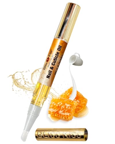 Bliss Kiss Simply Pure Cuticle Oil Pen - Milk & Honey Jojoba Formula