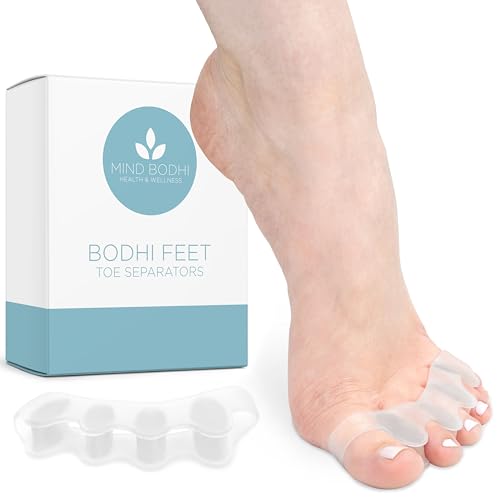 Toe Separators for Men & Women - Gel Foot Spacers