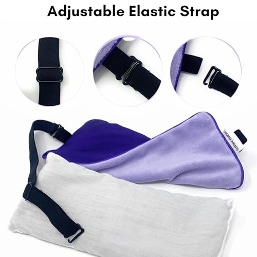 Lavender Weighted Eye Pillow for Sleep & Meditation