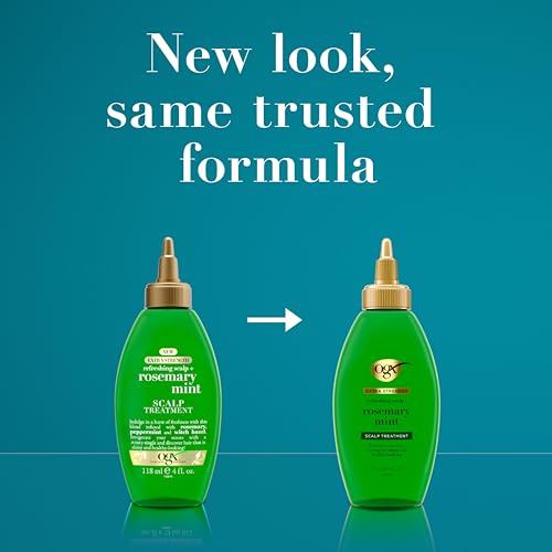 OGX Rosemary Mint Scalp Treatment - Leave-In Clarifying 4 oz