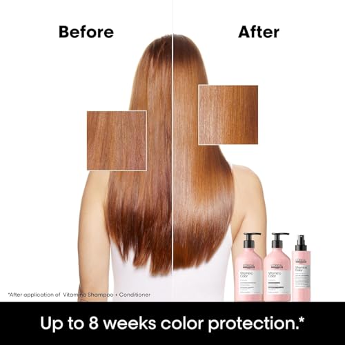 L'Or?al Professionnel Paris Vitamino Color Conditioner - Protects & Preserves Hair Color, Ehances Shine & Vibrancy and Moisturizes & Detangles
