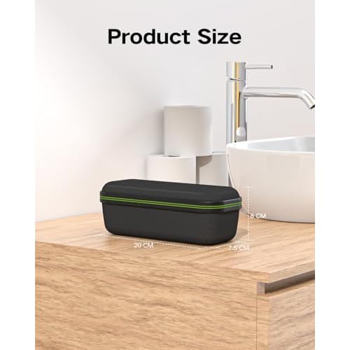 Superer Shaver Case Fit for Philips One Blade Model QP2724 QP2834 QP2520 QP2530 QP2630 QP6520 QP6530 - Durable, Protective Organizer for Shaver Accessories, Travel-Friendly, Compact, Easy to Clean