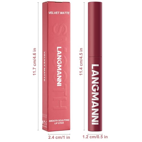MooGlamor Matte Lipstick Set - 12 Shades, Waterproof & Long-Lasting