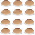 12PCS Silicone Eyelids with Eyelashes for Mannequin Head Training