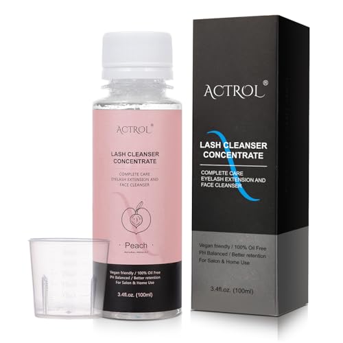 ACTROL Lash Shampoo Concentrate 100ml - Advanced Lash Extension Cleanser