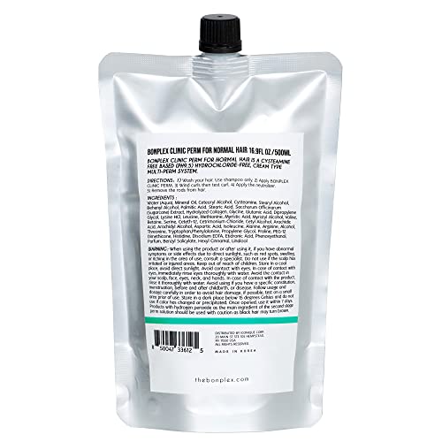 BONPLEX Cysteamine Hair Perm Cream - Normal & Color Treated