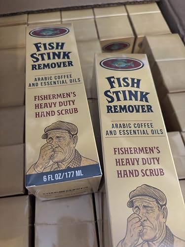 DockTime Fish Stink Remover - Citrus Exfoliating Hand Scrub for Anglers