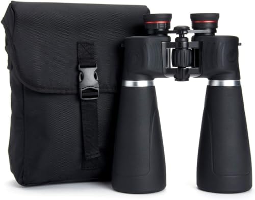 Celestron – SkyMaster Pro 15x70 Binocular – Outdoor and Astronomy Binocular – Large Aperture for Long Distance Viewing – Fully Multi-coated XLT Coating – Tripod Adapter and Carrying Case Included