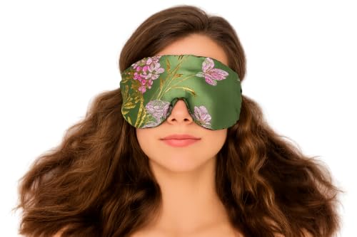 Weighted Sleep Eye Mask with Lavender & Flaxseed Fill