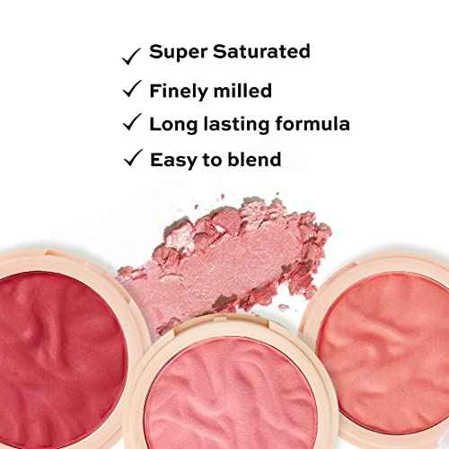 Revolution, Blusher Reloaded, Pressed Powder Face Blusher, Highly Pigmented & Long-Lasting Formula, Pop My Cherry, 0.26 oz