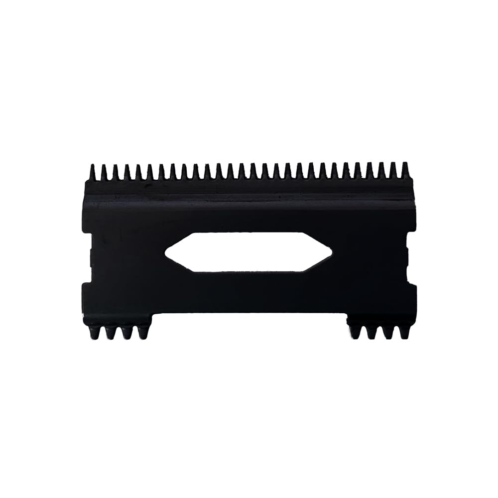 StyleCraft Replacement Fixed Black Diamond DLC Taper Hair Clipper Blade with DLC Shallow Tooth 2.0