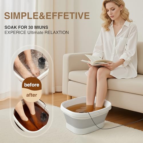 Olixie Ionic Foot Bath Detox Machine with 80 Liners & Sea Salt