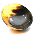 Shaving & Serving Bowl Natural Yak Horn Shaving Soap Bowl Shaving Cup for Men Real Horn Shave Bowl Lathering Up Shaving Soap Cup Bowls.Gift for Husband Boyfriend 5¡±RoundX2¡±deep