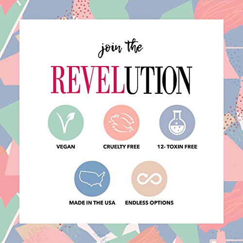 Revel Nail Clear Dip Powder - Vivien (Sheer) 0.5 oz Long-Wear Overlay