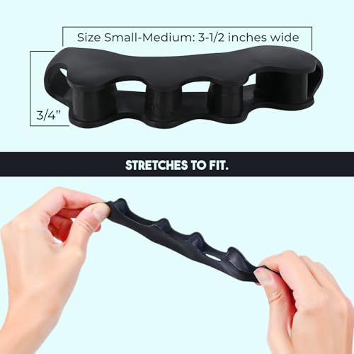 PrimalStep Toe Separators for Bunion Relief - S/M Size