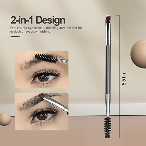 SWEET VIEW Eyelash Comb Set 3-Pc Lash Separator & Eyebrow Brush