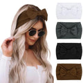 Bow Headbands for Women - 4 Pack Wide Non-Slip Hair Bands