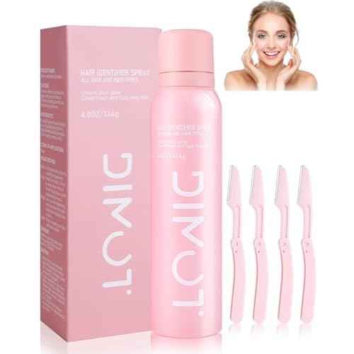 Identifier for Shaving Powder Women, Facial Body Identifier for Shaving Peach Fuzz for All Skin Types