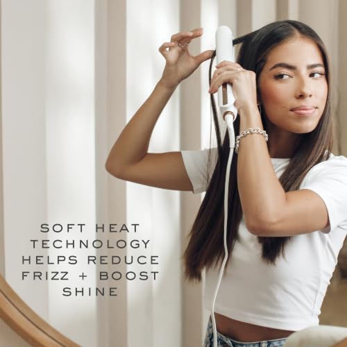 Kristin Ess Titanium Hair Straightener Curler - 1.25" Flat Iron, 440°F