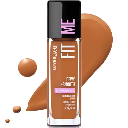 Maybelline Fit Me Dewy + Smooth Foundation SPF 18, Mocha